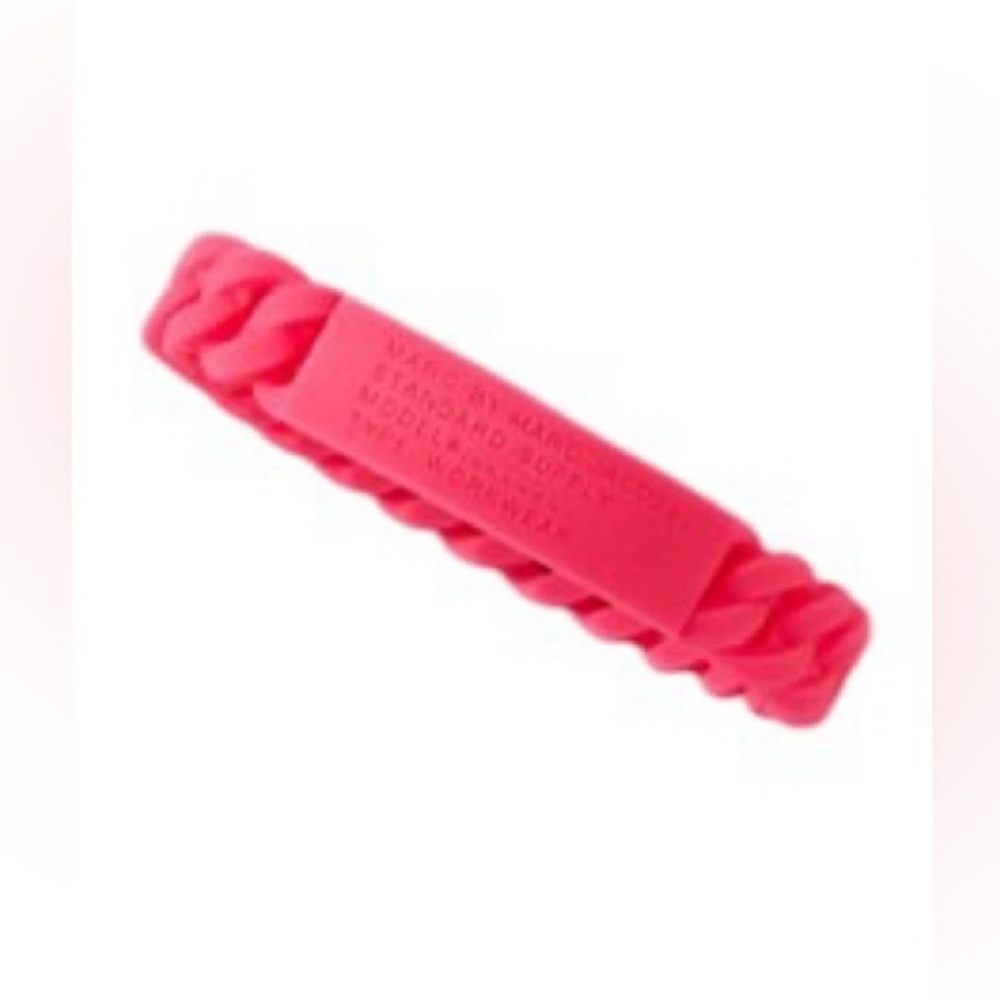 MARC BY MARC JACOBS - Silicone Bracelet, Pink NWT